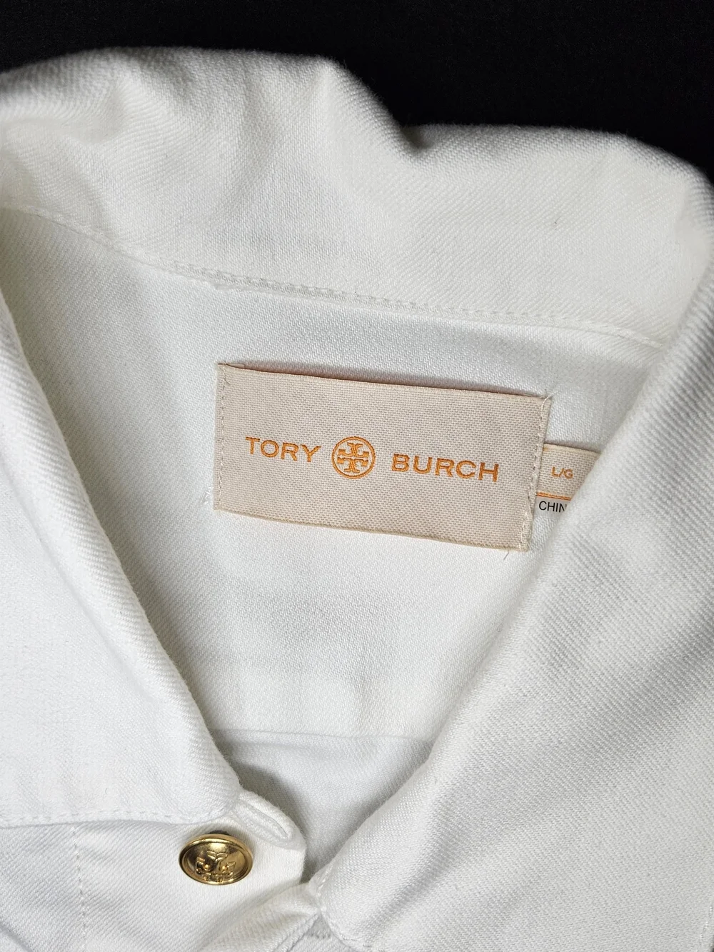 Tory Burch crisp white